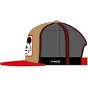 brun-och-rod-platt-truckerkeps-mickey-mouse-casf-mo4-disney-fran-capslab