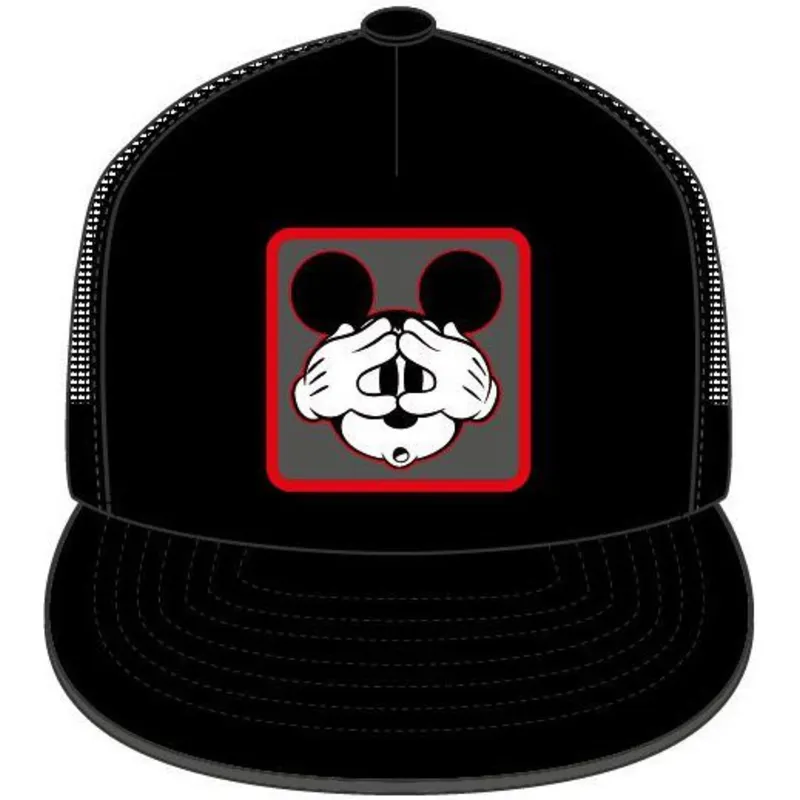 kepsar-plana-svart-snapback-mickey-mouse-disney-av-capslab