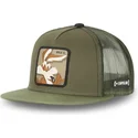 kepsar-plana-gron-snapback-coyote-looney-tunes-av-capslab