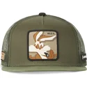 kepsar-plana-gron-snapback-coyote-looney-tunes-av-capslab