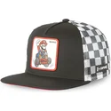 svart-och-vit-platt-truckerkeps-mario-kart-casf-ju1-super-mario-bros-fran-capslab