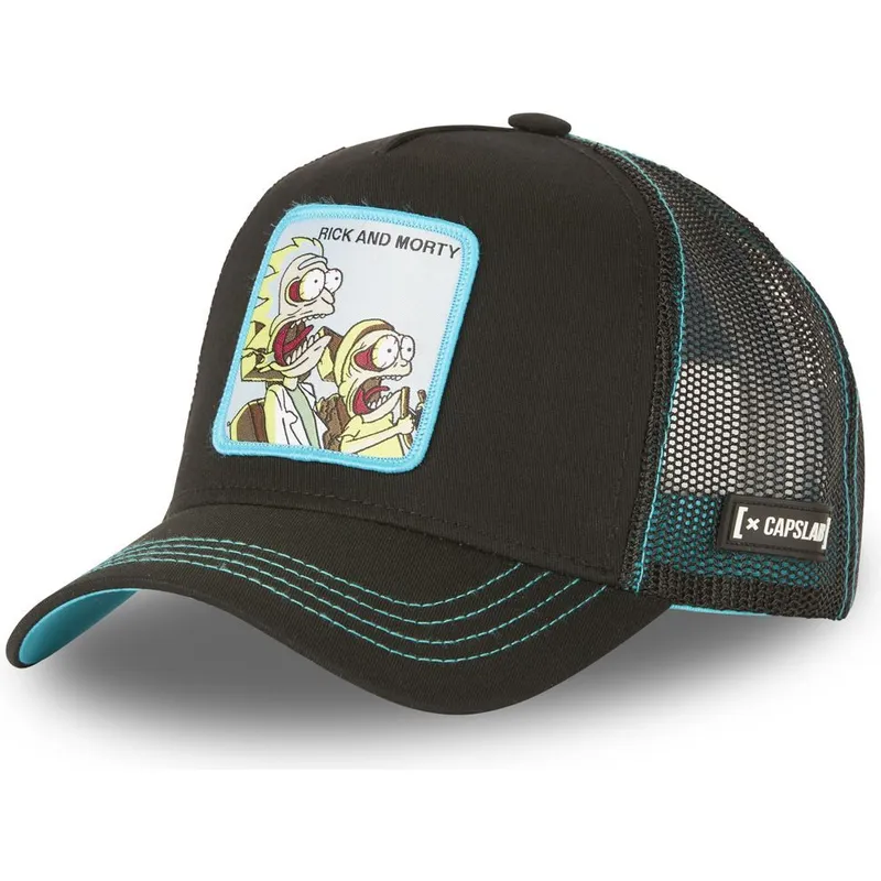 svart-trucker-keps-rick-and-morty-re3-rick-and-morty-fran-capslab