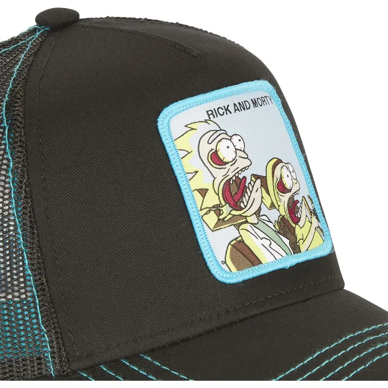 svart-trucker-keps-rick-and-morty-re3-rick-and-morty-fran-capslab