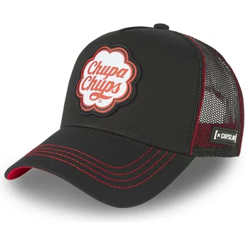 Capslab CC1 Chupa Chups Black and Red Trucker Hat