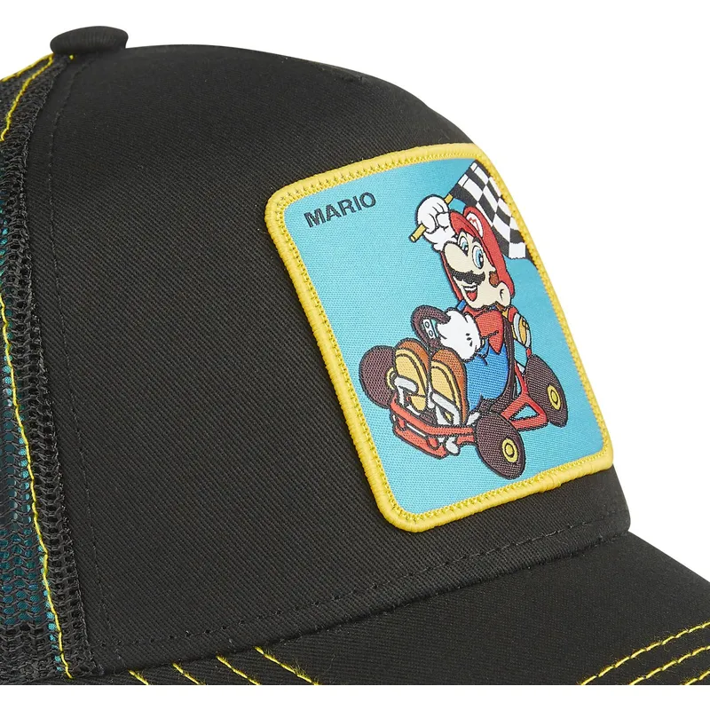 kepsar-curva-svart-snapback-mario-super-mario-bros-av-capslab
