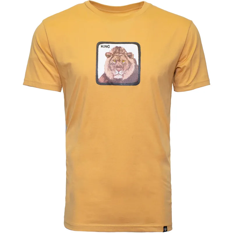t-shirt-kort-arm-gul-fran-camiseta-manga-corta-amarilla-leon-king-pride-the-farm-the-farm-av-goorin-bros