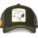 kepsar-curva-svart-snapback-snoopy-jordnotter-av-capslab