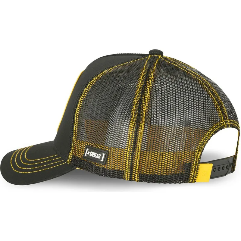 kepsar-curva-svart-snapback-snoopy-jordnotter-av-capslab