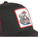 kepsar-curva-svart-snapback-mario-super-mario-bros-av-capslab