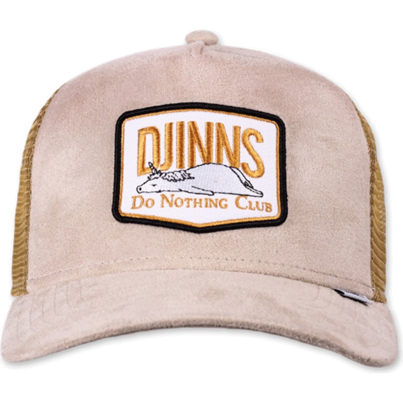 djinns-do-nothing-club-hft-dnc-30-hairy-suede-beige-trucker-hat
