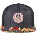 kepsar-plana-svart-snapback-av-djinns