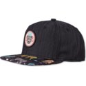 djinns-flat-brim-gepard-linen-rev-black-snapback-cap