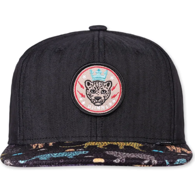 kepsar-plana-svart-snapback-av-djinns kepsar-plana-svart-snapback-av-djinns