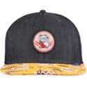 svart-och-gul-flatbrattad-snapback-keps-lucky-cat-linen-rev-fran-djinns