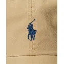 brun-bojd-justerbar-keps-med-marinbla-logotyp-cotton-chino-classic-sport-fran-polo-ralph-lauren