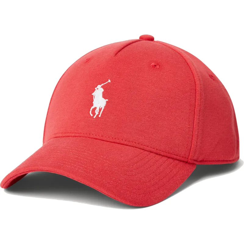 kepsar-curva-rod-snapback-av-polo-ralph-lauren