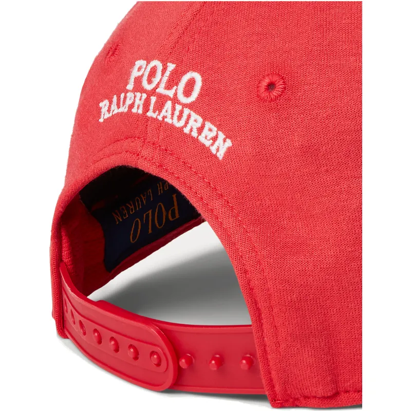 kepsar-curva-rod-snapback-av-polo-ralph-lauren