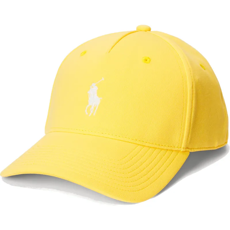 kepsar-curva-gul-snapback-av-polo-ralph-lauren