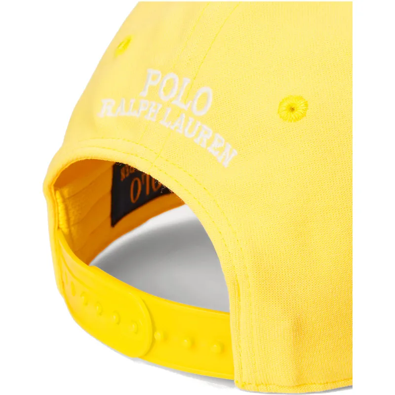 kepsar-curva-gul-snapback-av-polo-ralph-lauren