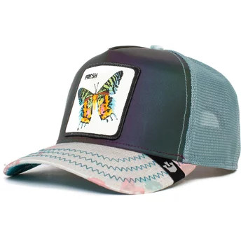 Goorin Bros. Butterfly Fresh Phresh with an F The Farm Grey Trucker Hat