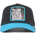 truckerkeps-svart-och-bla-tiger-tiger-blue-streak-the-farm-fran-goorin-bros