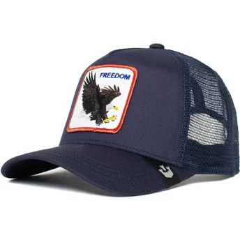 goorin-bros-freedom-truckin-the-farm-marinbla-orn-truckerkeps