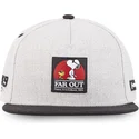 gra-och-svart-platt-keps-snapback-snoopy-far-out-naw3-peanuts-fran-capslab