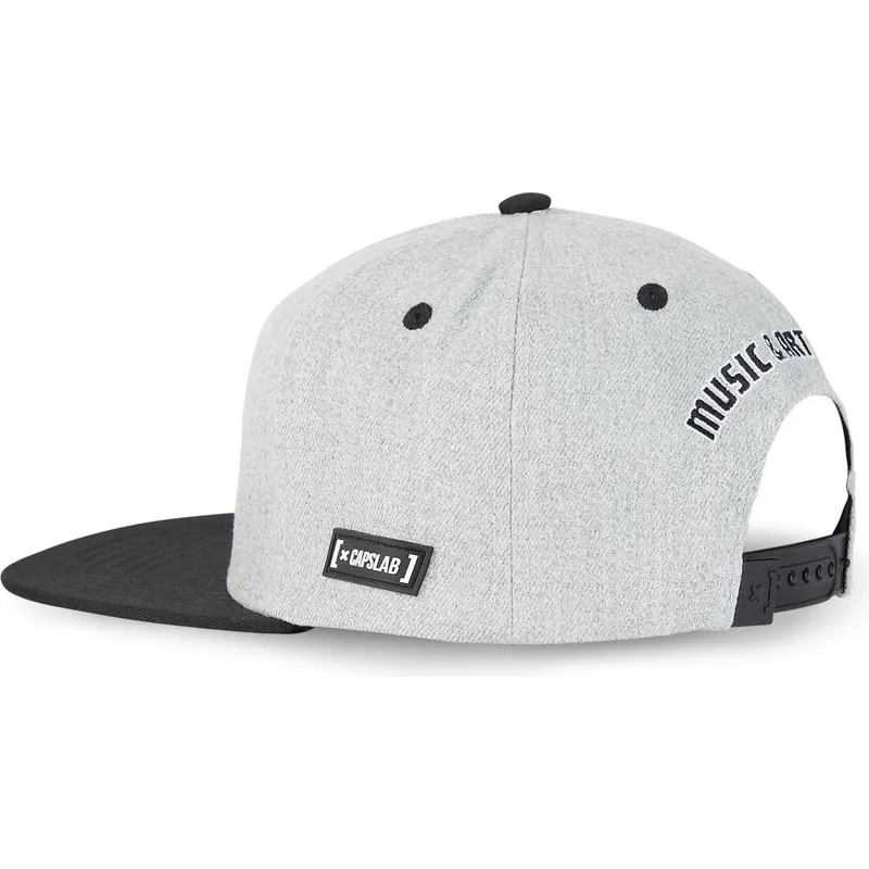 kepsar-plana-gra-snapback-snoopy-jordnotter-av-capslab