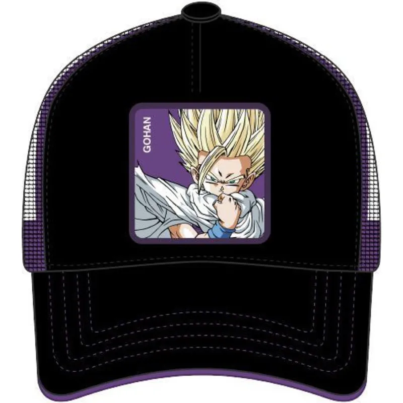 kepsar-curva-svart-snapback-son-gohan-dragon-ball-av-capslab