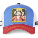 capslab-one-piece-monkey-d-luffy-op2-luf2-bla-vit-och-rod-truckerkeps