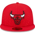 kepsar-plana-rod-justerad-59fifty-draft-edition-2023-fran-chicago-bulls-nba-av-new-era