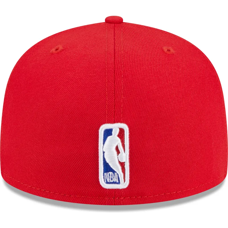 kepsar-plana-rod-justerad-59fifty-draft-edition-2023-fran-chicago-bulls-nba-av-new-era