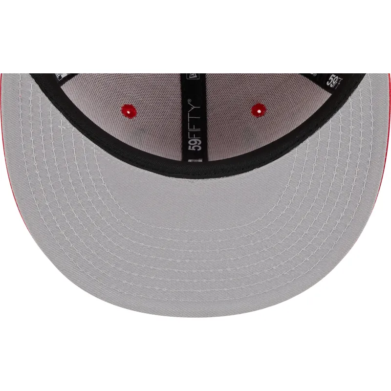 kepsar-plana-rod-justerad-59fifty-draft-edition-2023-fran-chicago-bulls-nba-av-new-era