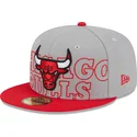 gra-och-rod-platt-keps-justerad-59fifty-draft-edition-2023-fran-chicago-bulls-nba-av-new-era