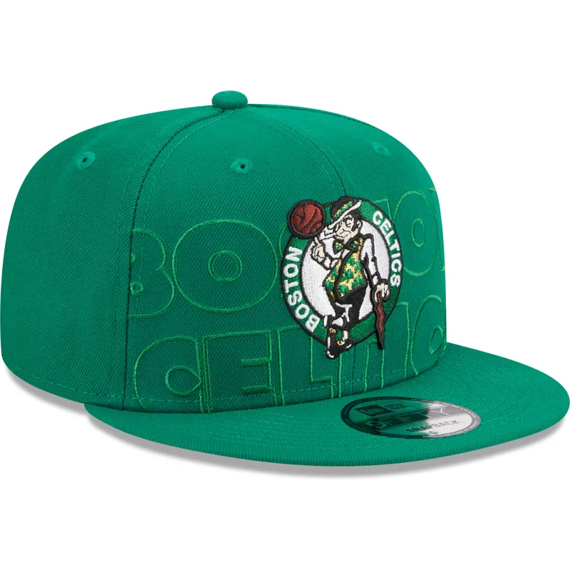 kepsar-plana-gron-snapback-9fifty-draft-edition-2023-fran-boston-celtics-nba-av-new-era