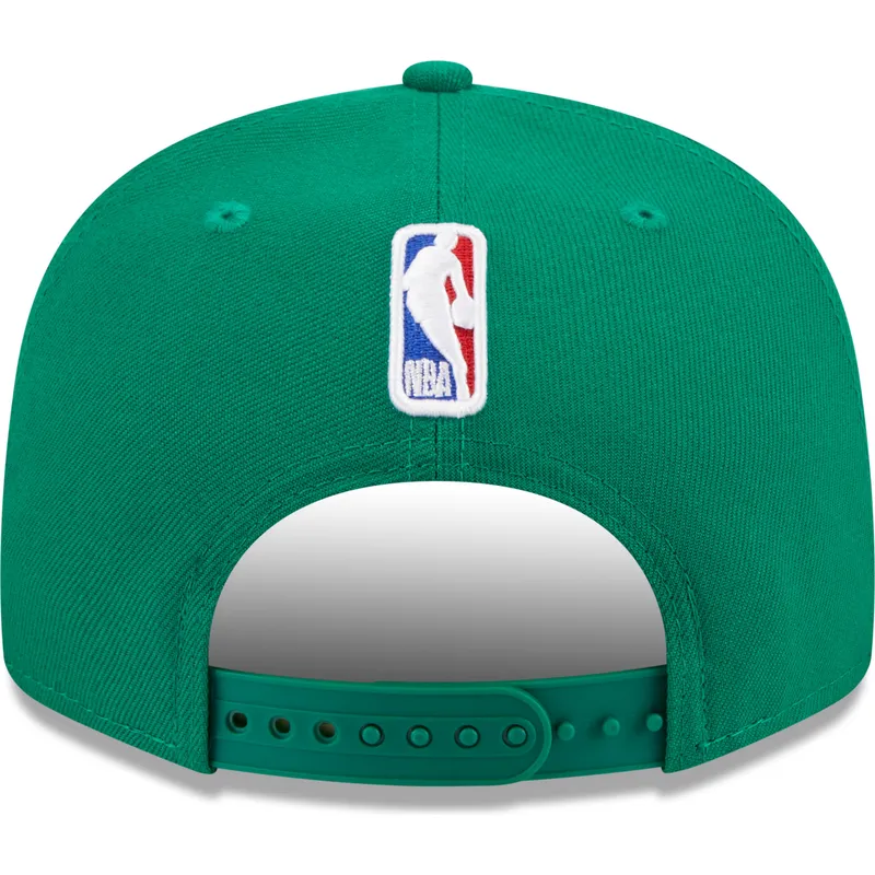 kepsar-plana-gron-snapback-9fifty-draft-edition-2023-fran-boston-celtics-nba-av-new-era