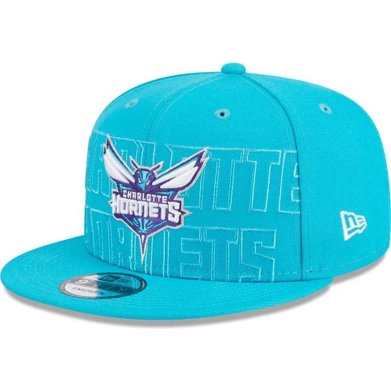 kepsar-plana-bla-snapback-9fifty-draft-edition-2023-fran-charlotte-hornets-nba-av-new-era