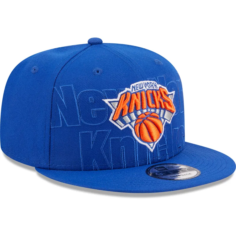 bla-platt-keps-snapback-9fifty-draft-edition-2023-new-york-knicks-nba-fran-new-era