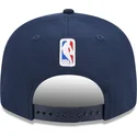 marinbla-platt-keps-snapback-9fifty-draft-edition-2023-minnesota-timberwolves-nba-fran-new-era