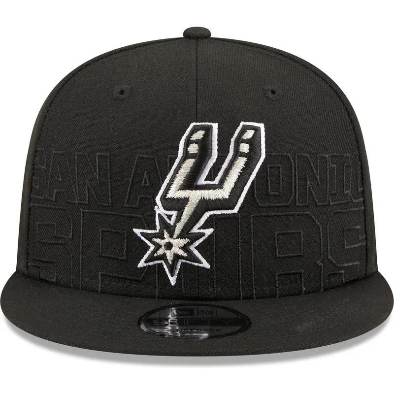 kepsar-plana-svart-snapback-9fifty-draft-edition-2023-fran-san-antonio-spurs-nba-av-new-era
