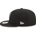 svart-platt-snapback-keps-9fifty-draft-edition-2023-san-antonio-spurs-nba-fran-new-era