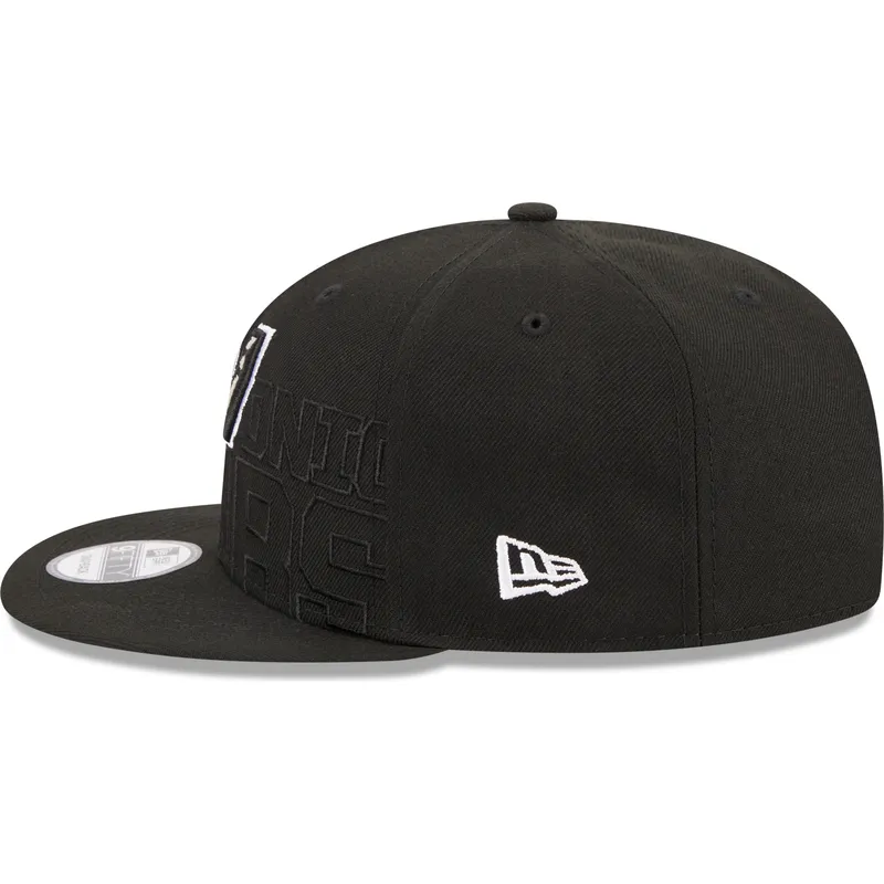 kepsar-plana-svart-snapback-9fifty-draft-edition-2023-fran-san-antonio-spurs-nba-av-new-era