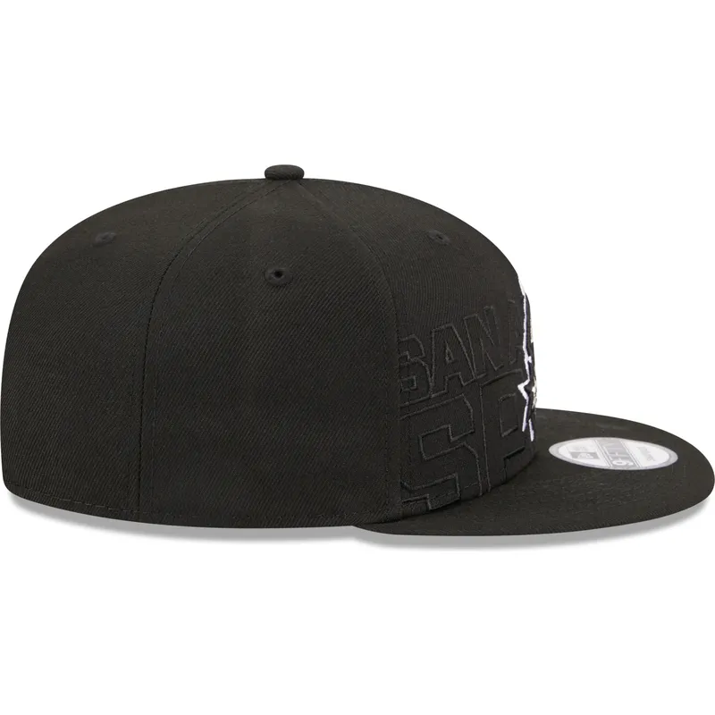 kepsar-plana-svart-snapback-9fifty-draft-edition-2023-fran-san-antonio-spurs-nba-av-new-era