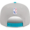 charlotte-hornets-nba-new-era-gra-och-bla-platt-keps-snapback-9fifty-draft-edition-2023