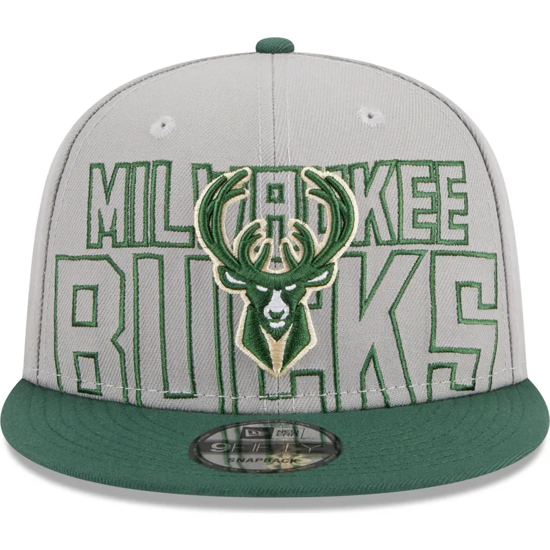 gra-och-gron-platt-keps-snapback-9fifty-draft-edition-2023-fran-milwaukee-bucks-nba-av-new-era