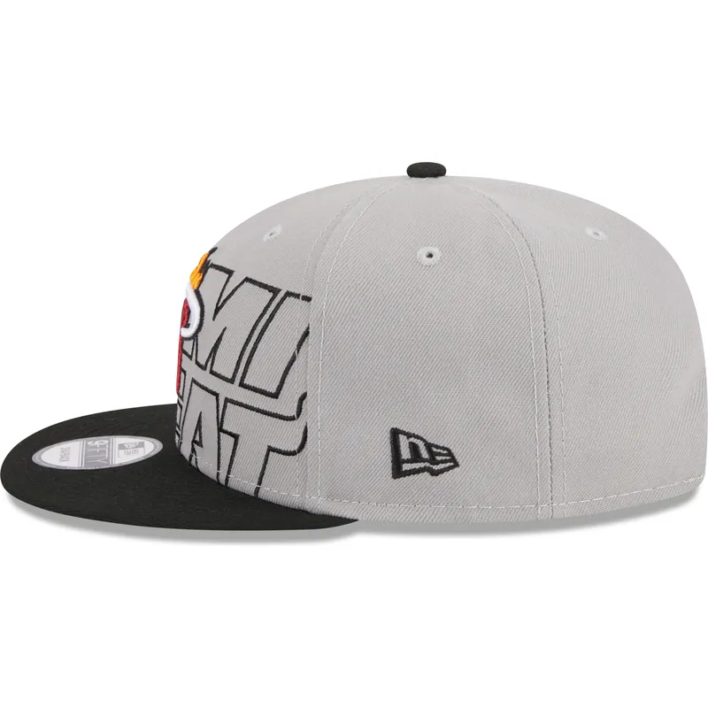 kepsar-plana-gra-snapback-9fifty-draft-edition-2023-fran-miami-heat-nba-av-new-era