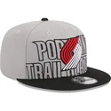 gra-och-svart-platt-keps-snapback-9fifty-draft-edition-2023-fran-portland-trail-blazers-nba-av-new-era
