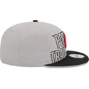 gra-och-svart-platt-keps-snapback-9fifty-draft-edition-2023-fran-portland-trail-blazers-nba-av-new-era