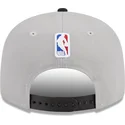 san-antonio-spurs-nba-new-era-gra-och-svart-platt-skarm-snapback-keps-9fifty-draft-edition-2023