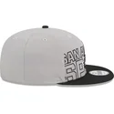 san-antonio-spurs-nba-new-era-gra-och-svart-platt-skarm-snapback-keps-9fifty-draft-edition-2023